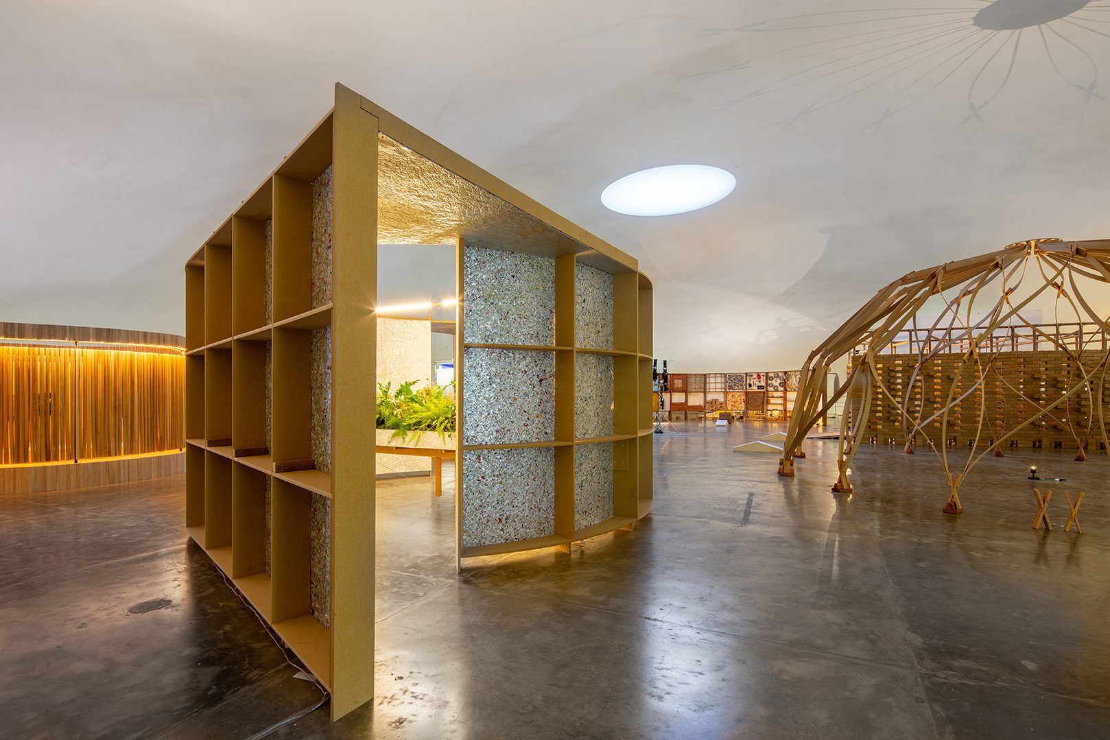 Núcleo Ficaremos aqui, de construções experimentais - Foto André Scarpa